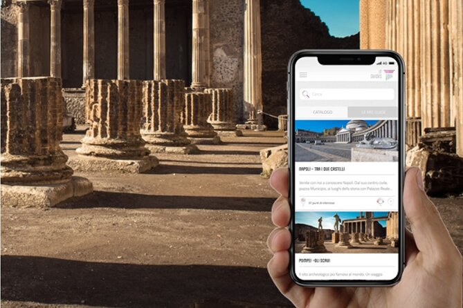 3-Days Audio Guide for Pompeii, Herculaneum, Vesuvius and Naples - Meeting point and how the mobile ticket works in real life