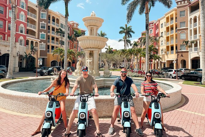 90 Minute Guided Moped Tour in Naples Florida - Stop 2: Crayton Cove for a Quieter Naples Side
