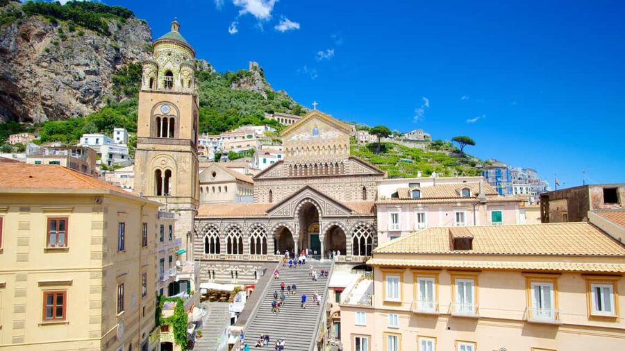 Amalfi Coast by Train & Ferry with Smart Digital Guide - Porto Concordia to Amalfi: starting with the best seat in the house