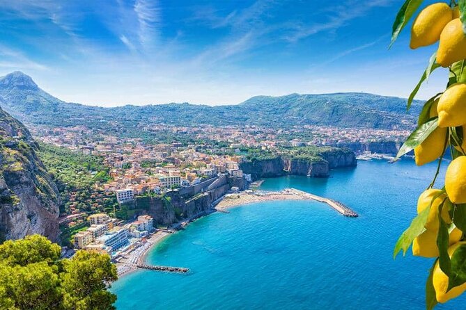 Amalfi Coast from Naples: Relaxing tour between Sorrento and Amalfi! - Sorrento Views and Vesuvius Backdrop for a Real Look-Around Break