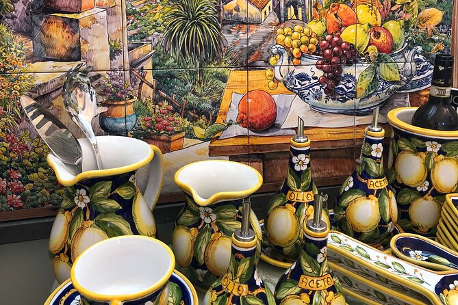 Amalfi Coast from Naples: Relaxing tour between Sorrento and Amalfi! - Conca dei Marini Pottery Factory: Colorful Craft for a Quick Reset