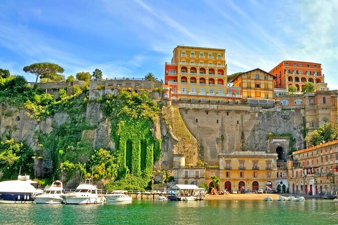 Amalfi Coast Sorrento and Pompeii Group Tour from Naples - Sorrento: Siren myths and lemon-orange scents