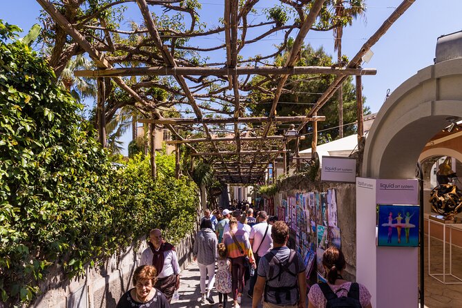 Amalfi, Positano, & Ravello Day Tour From Pompeii/Vico Equense - Boat route highlights: Vesuvius, Queen Giovanna’s Baths, and Punta Campanella