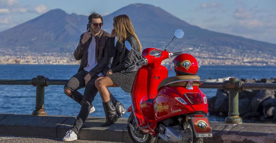 Amazing audioguided Vespa Tour of Naples - with driver - What you’re really buying: a driver-led Vespa ride plus audio guidance