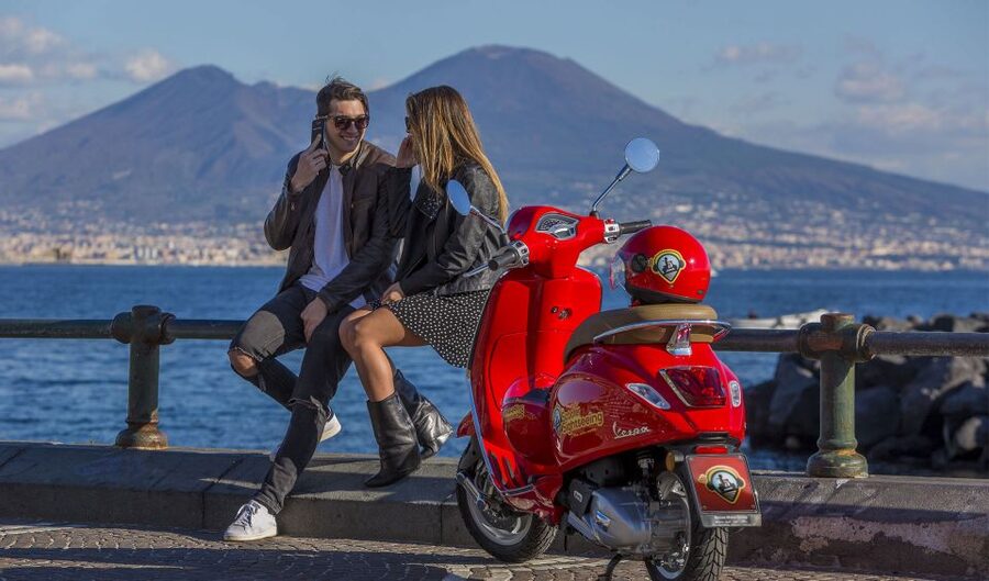 Amazing audioguided Vespa Tour of Naples - with driver - City-center Naples stops: squares and monuments you can actually frame