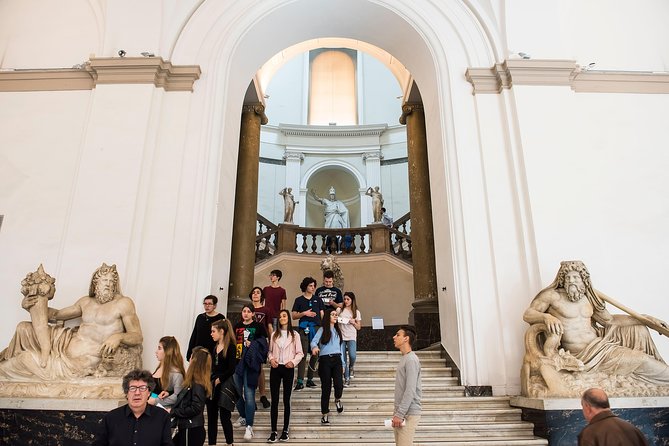Archaeological Museum of Naples Private Tour - Entering Museo Archeologico Nazionale di Napoli with a plan