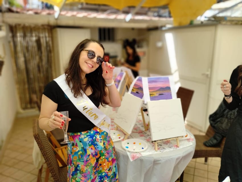 Art Workshop in Naples city centre with Aperitif - Entering The art room near Piazza Bellini
