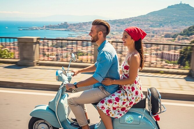 Audioguided Vespa Tour of Naples (Vespa with driver) - Fontana del Sebeto and Sant’Antonio a Posillipo: quieter stops, stronger viewpoints