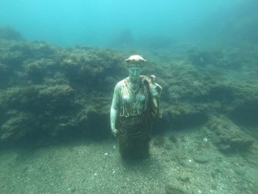 Baia: Semi-Submarine Tour for the Underwater City - Nymphaeum of Claudius: where the statues and structures feel real