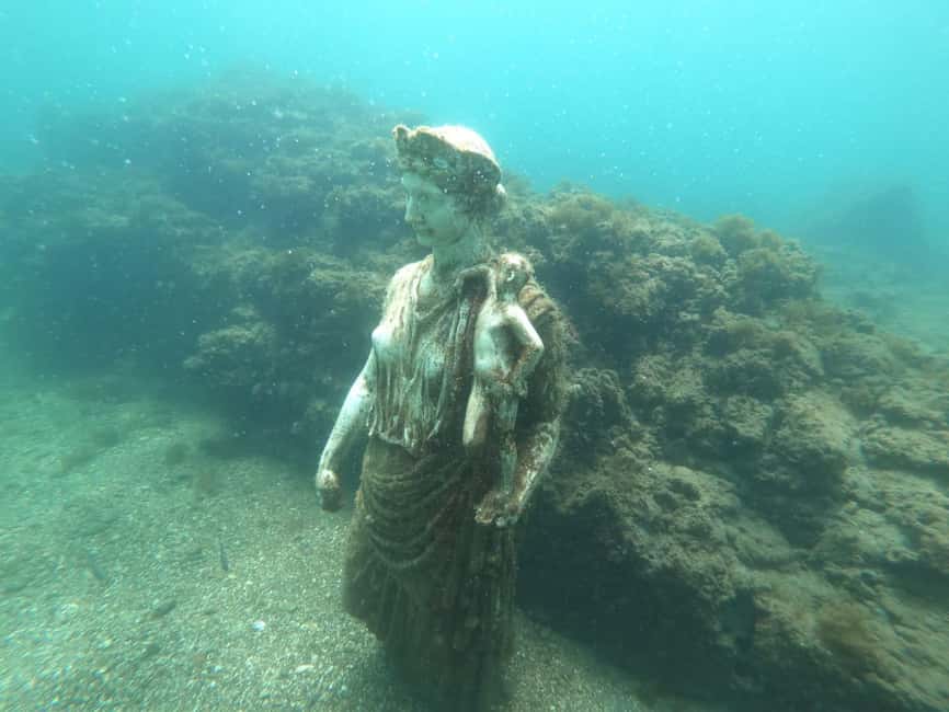 Baia: Semi-Submarine Tour for the Underwater City - Roman shoreline highlights: Via Erculanea, aquaculture, and old fish farms