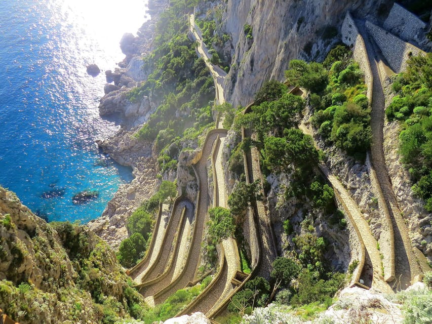 Capri boat experience from Naples - Capri city center: guided streets, boutiques, and a view payoff