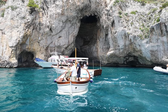 Capri Boat Tour from Naples – Small Group, Swim & Relax - Capri Town Time: Shop, Coffee, and the Piazzetta Feel