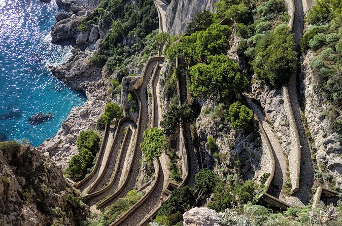 Capri Day Trip with Blue Grotto From Naples or Sorrento - Anacapri: quieter views, shops, and the high-town perspective