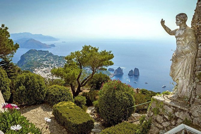 Capri Day Trip with Lunch from Naples - Giardini di Augusto: the Faraglioni view walk you came for