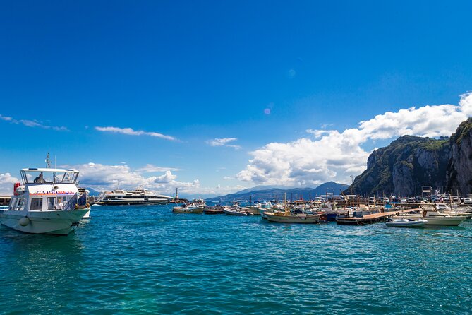 Capri Tour from Pompeii, Vico Equense & Castellammare di Stabia - The boat trip along the Sorrento coast and Punta Campanella
