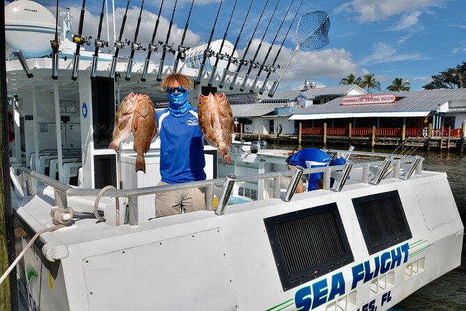 Deep Sea Fishing EIGHT Hour - Getting your catch cooked in Tin City (or keeping it simple)
