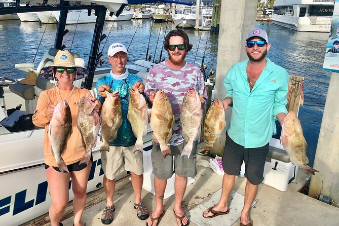 Deep Sea Fishing Four Hour Experience with Experienced Captain - What You Can Catch Off Naples: Snapper, Grouper, Sharks, and the Real Mix