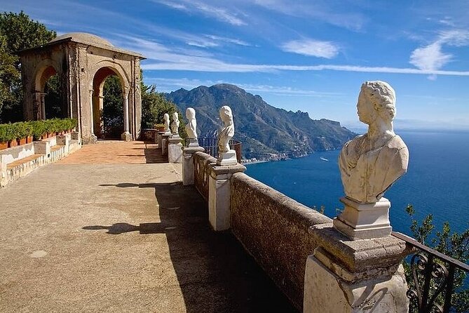 Deluxe Private Tour of the Amalfi Coast - Ravello and its gardens: Villa Rufolo and Villa Cimbrone viewpoints