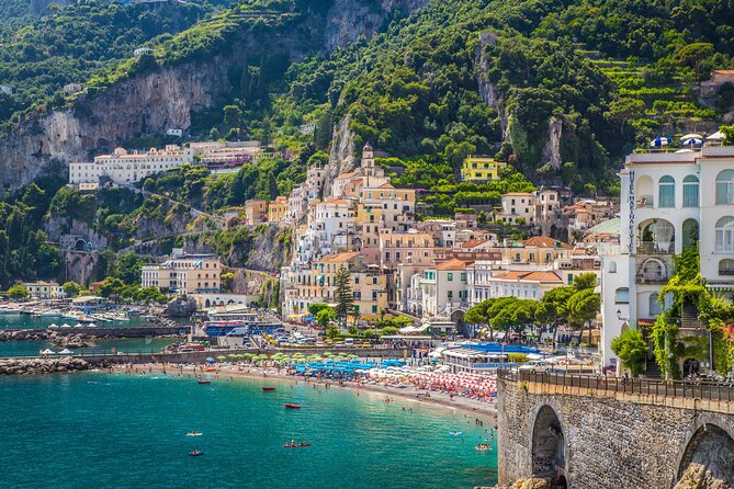 Discover Positano Amalfi and Ravello in a Day from Naples - Ravello in 1 hour: Villa Rufolo or Villa Cimbrone sea views
