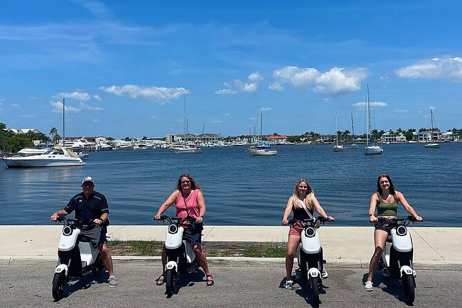 Electric Moped Tour of Naples Florida Family Fun and Easy To Ride - What makes the guide’s role matter (Lourde’s impact)