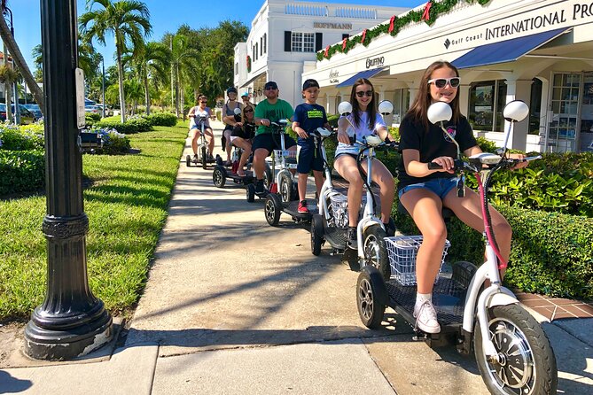 Electric Trike Tour of Naples - Electric Trikes and Straightforward Naples Highlights