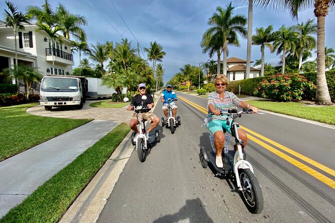 Electric Trike Tour of Naples - Guides Diego and Jay: How the Facts Make the Ride Better