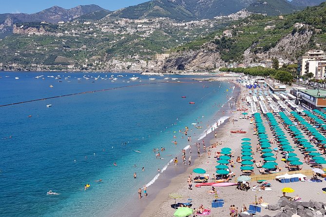 Enjoy the Amalfi Drive private tour - The luxury ride: Mercedes-style comfort, WiFi, and live guidance