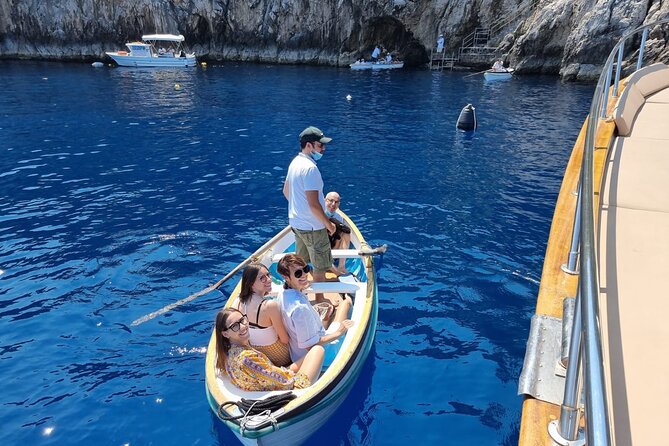 From Castellammare di Stabia: Capri Blue Grotto Boat Day Tour - Blue Grotto timing and what to do if conditions change