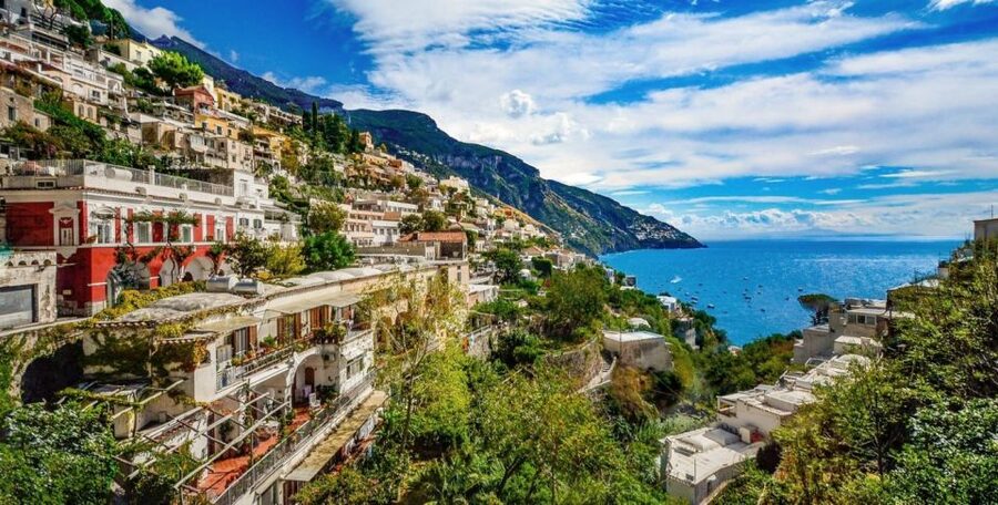 From Naples: Amalfi Coast by Car & Boat plus Emerald Grotto - Amalfi Port Boat Route Plus Emerald Grotto Tickets