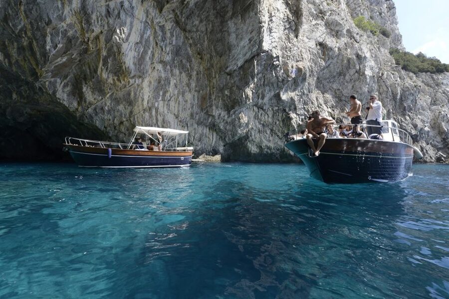 From Naples: Capri Boat Day Trip with Drinks - Swim and Snorkel Stop: Clear Water, Real-Time Choices