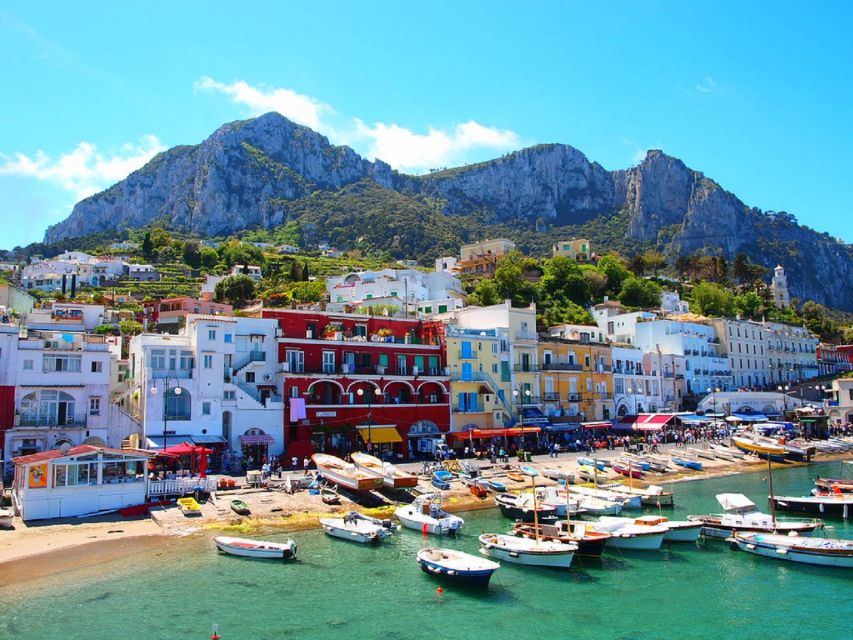 From Naples: Capri Boat Day Trip with Drinks - Getting There: Naples Pickup to Piano di Sorrento