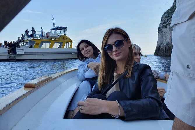 From Naples: Capri Island Tour with Lunch and Blue Grotto - From Naples to Capri: meeting at Stazione Marittima and starting at 7:55
