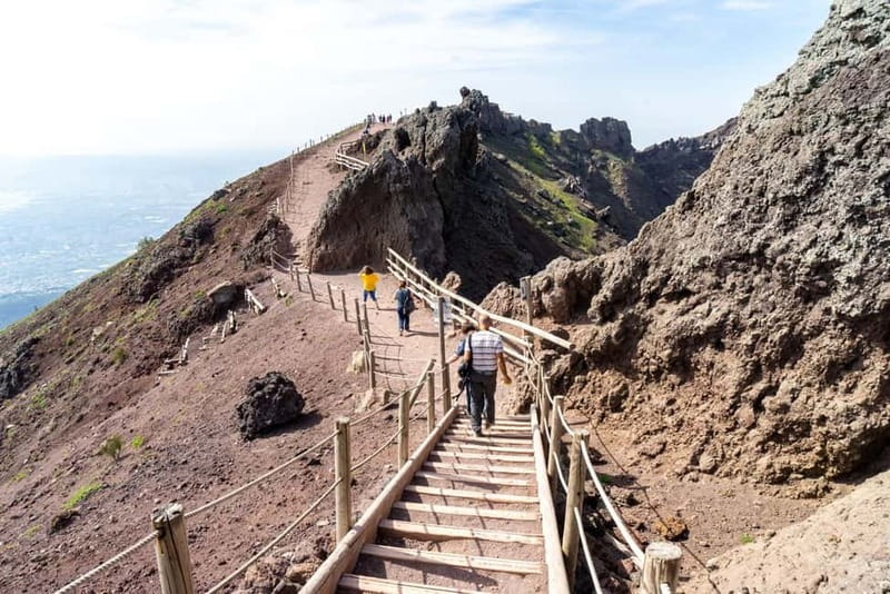 From Naples: Day Trip to Mount Vesuvius - The 1 km crater walk: short distance, real footing
