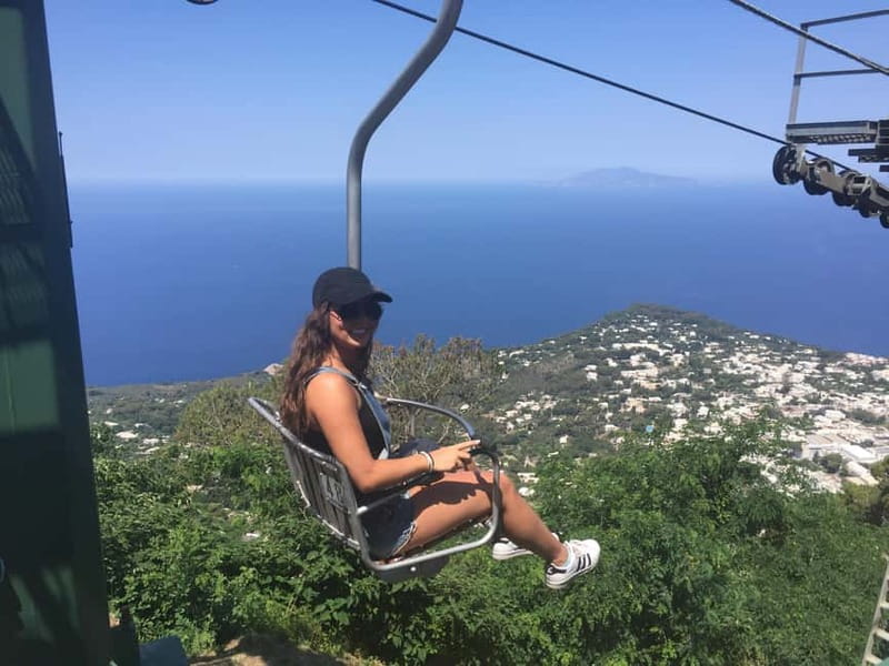 From Naples: Explore Capri with Chairlift Experience - Naples to Capri by fast ferry: the smart start