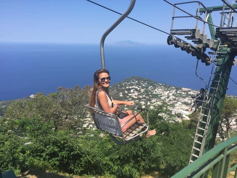 From Naples: Explore Capri with Chairlift Experience - Marina Grande to Anacapri: the ride that beats the chaos