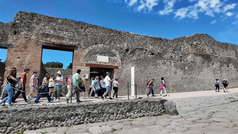 From Naples: Guided tour of Pompeii skip-the-line and round-trip train - Languages and Group Experience: What to Expect