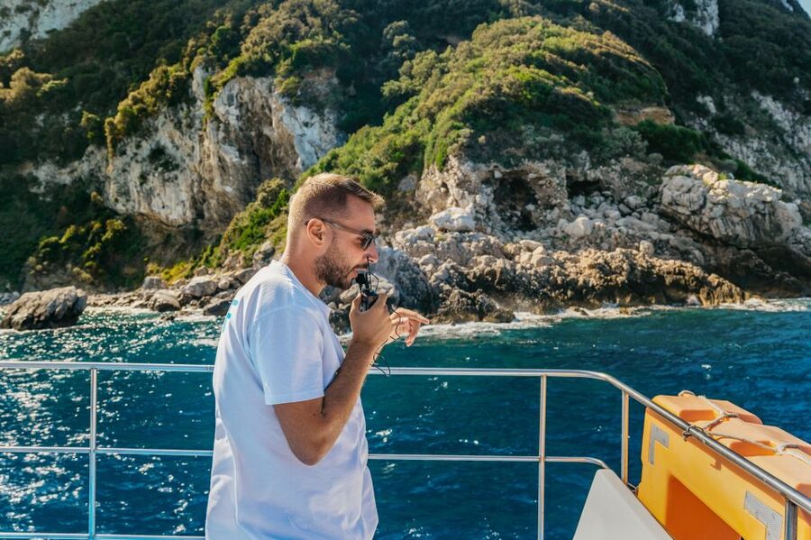 From Naples: Gulf of Naples & Capri Sightseeing Boat Tour - Inside Capri by boat: Faraglioni, the Arch of Love, and the cave stops