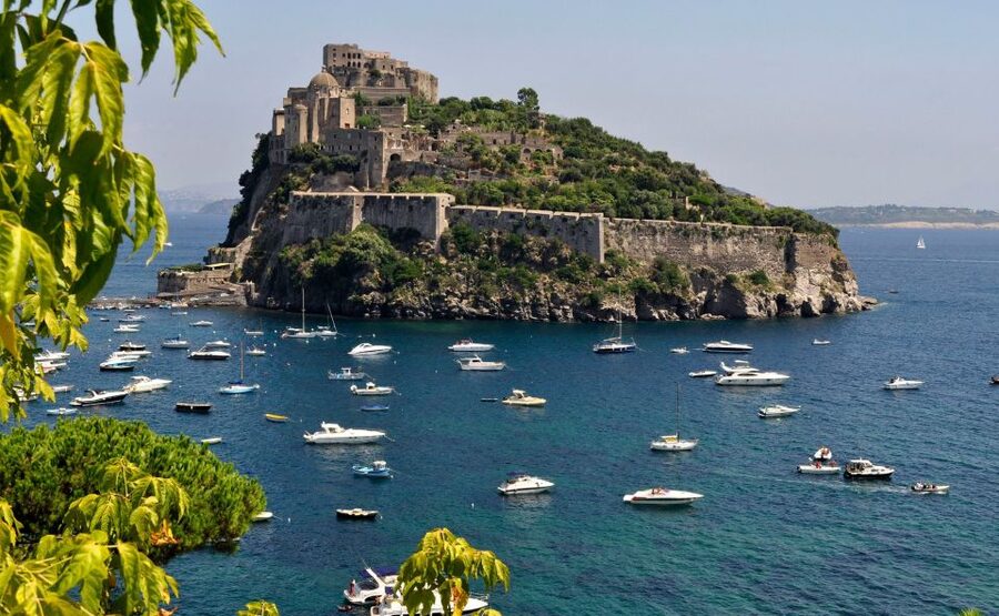 From Naples: Ischia Day Trip with Ferry Tickets and Lunch - First Stop in Ischia: Port Arrival and Included Lunch Setup