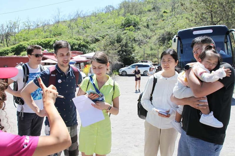 From Naples_Mount Vesuvius Bus Transfer with Audioguide - The crater hike: 25 minutes, big views, and shoe choices
