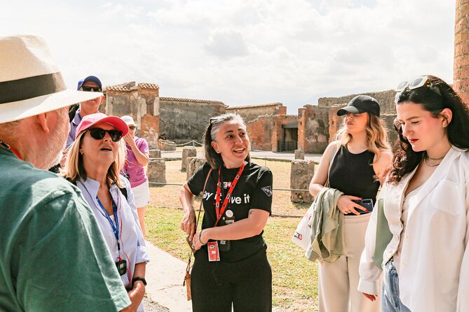 From Naples: Pompeii and Sorrento Guided Tour - Pompeii: starting in the Forum, where the city ran