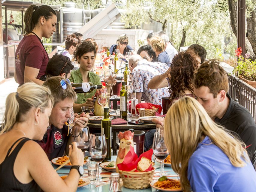 From Naples: Pompeii and Wine Tasting Tour with Lunch - Lunch with Mediterranean flavors (and real food timing)