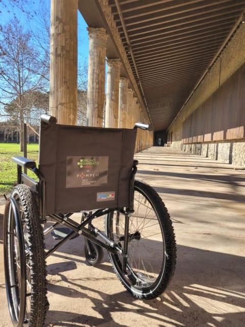 From Naples: Pompeii Wheelchair-accessible with a Guide - Meeting at Pompeii Entrance and getting skip-the-line tickets