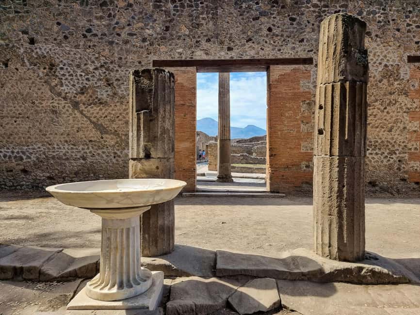 From Naples/Salerno: Pompeii, Sorrento, and Positano Tour - Pompeii in about 2 hours: seeing the big sights without losing your mind