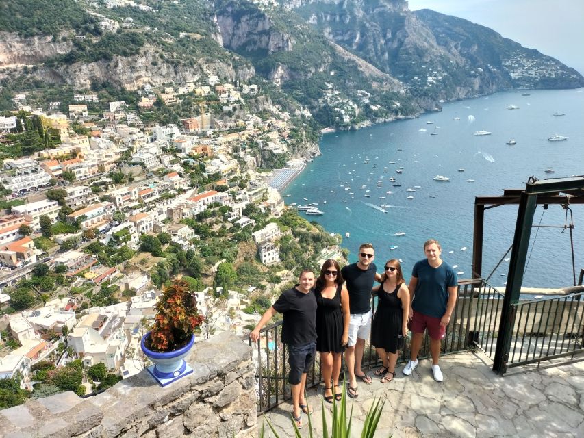From Naples/Salerno : Positano , Pompeii & Sorrento Day Tour - Positano’s one-hour window: ceramics, stairs, and a sea-view mindset