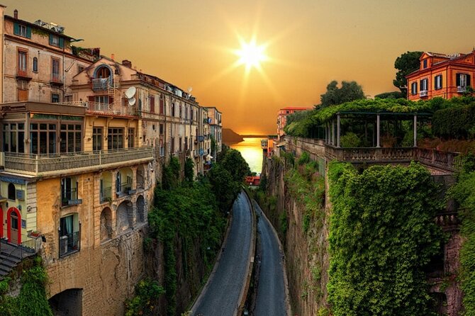 From Naples: Tour of the Amalfi Coast, Sorrento, and Pompeii - Positano in About One Hour: Beautiful, Tight, and Built for Stairs