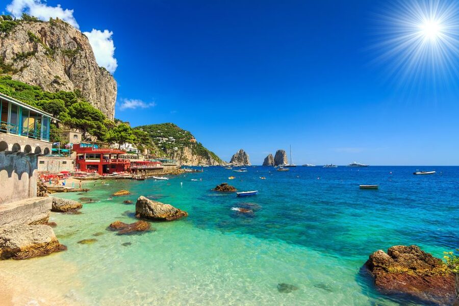 From Pompei: Capri shared tour - Capri arrival and 5 hours of freedom: how to use it well