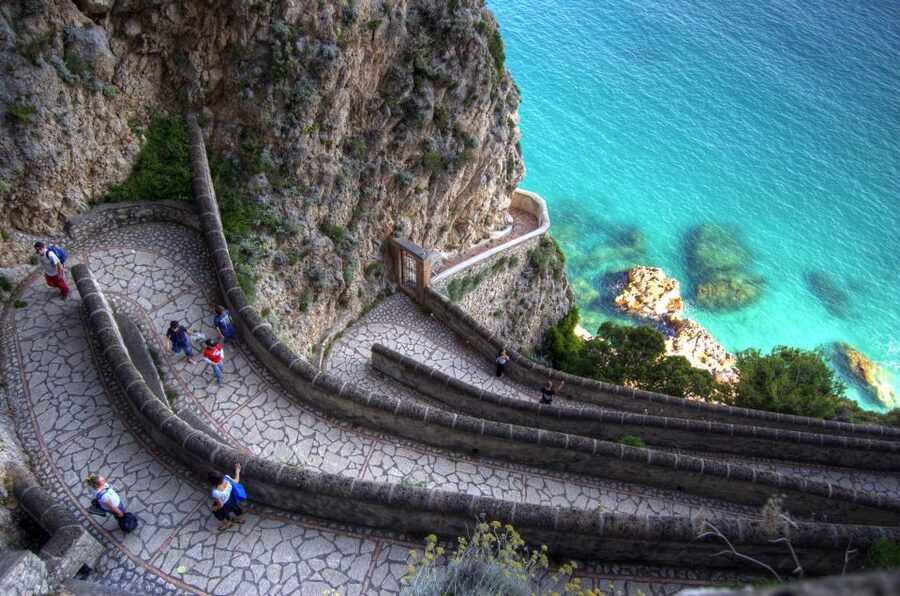 From Pompei: Capri shared tour - The sea crossing along the Sorrento coast: what you’re really buying