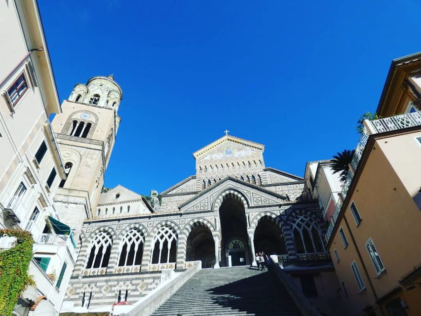 From Rome: Amalfi Coast and Pompeii, Full Day Private Tour - Amalfi: Sant’Andrea, an old paper mill, and limoncello plus sweets