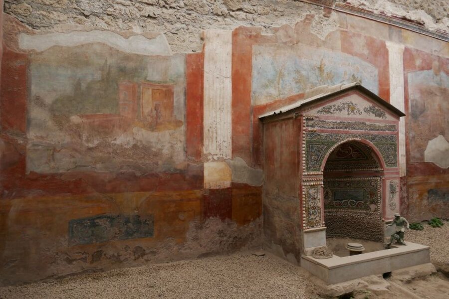 From Sorrento: Herculaneum & Pompeii Day Trip with Lunch - Pompeii After Lunch: Forum, Amphitheatre, Temples, Villas, and City Life