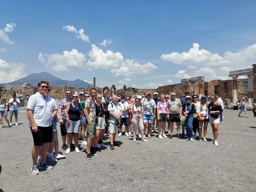 From Sorrento: Pompeii and Vesuvius Tour by Express Train - Key Points at a Glance